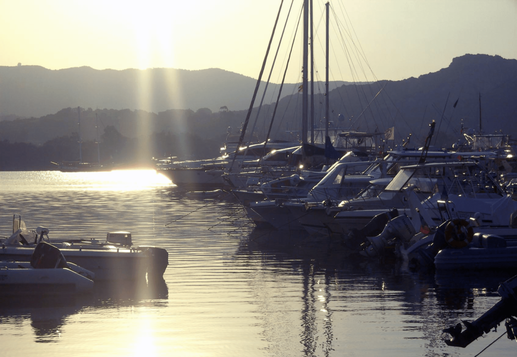 Pontile Destriero all'alba